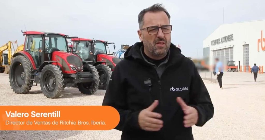 noticias maquinaria Valero Serentill, Director de Ventas de Ritchie Bros. Iberia,