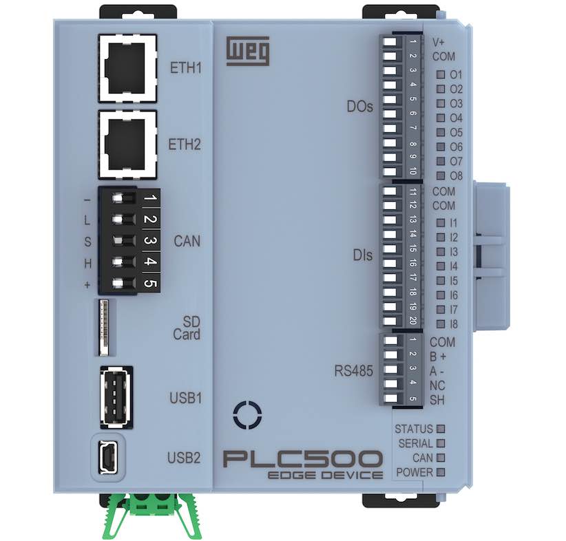 noticias maquinaria WEG presenta su nueva serie PLC500 para la Industria 4.0