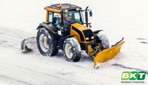 noticias maquinaria el neumatico RIDEMAX FROST de BKT para condiciones de nieve y hielo