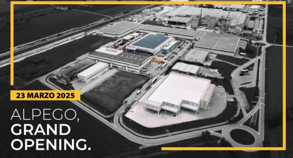 noticias maquinaria ALPEGO prepara la inauguración de nueva fábrica
