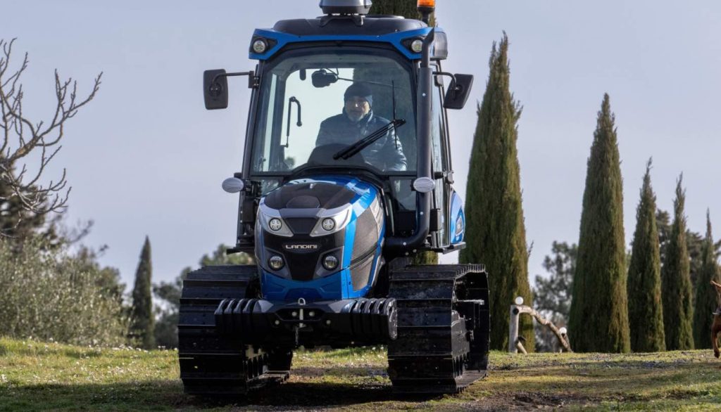 noticias maquinaria En el campo con el CT Spalletti y el tractor Landini Trekker4