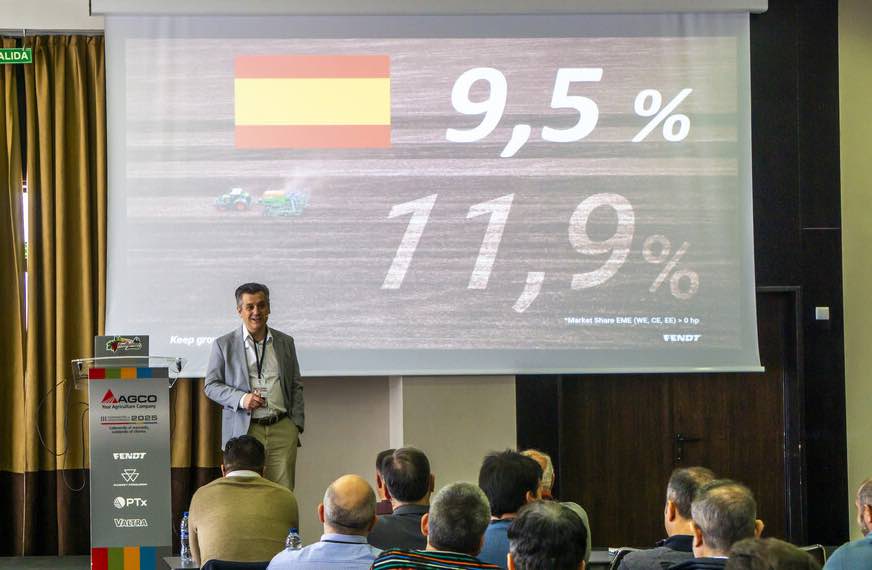noticias maquinaria Fendt celebra su 9,5% de cuota en España
