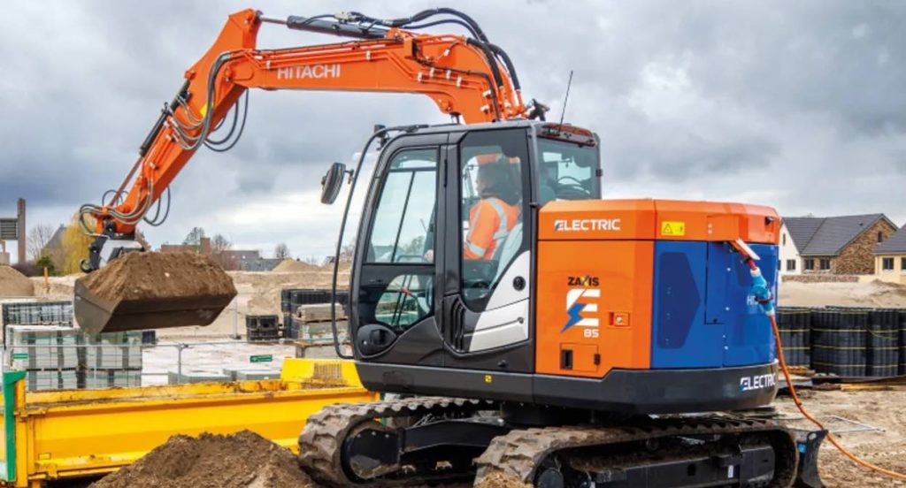 noticias maquinaria Hitachi amplía sus excavadoras cero emisiones en Bauma 2025