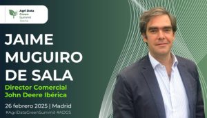 noticias maquinaria Jaime Muguiro de Sala ponente Agri Data Green Summit Iberia