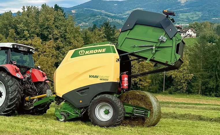noticias maquinaria Krone revoluciona el empacado con su nueva pinza