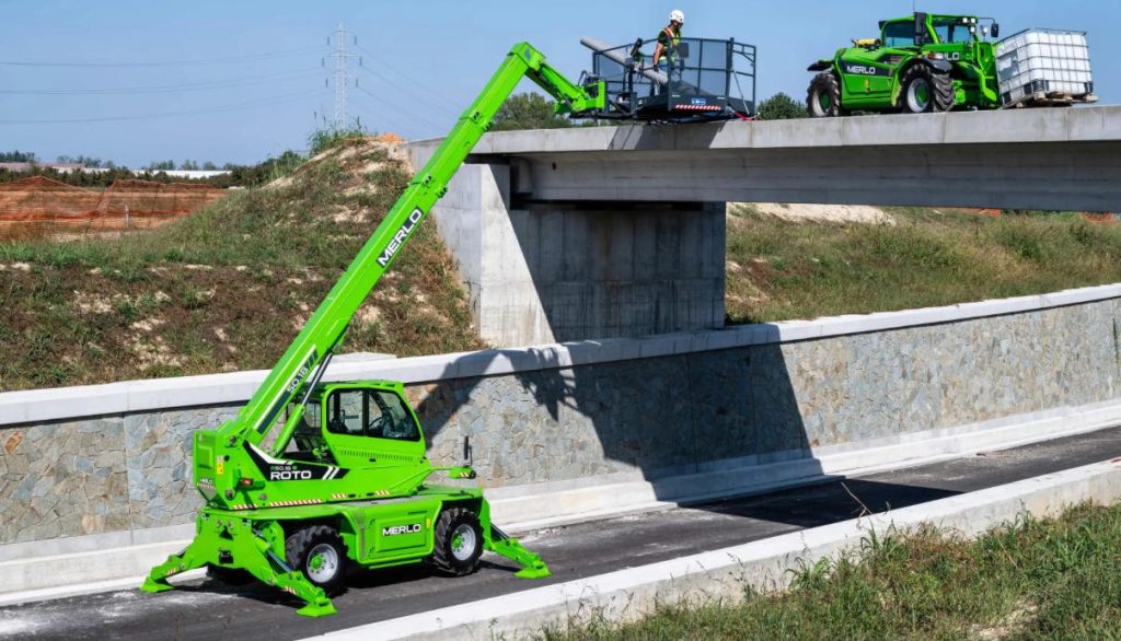 noticias maquinaria Los nuevos ROTO de Merlo en Bauma