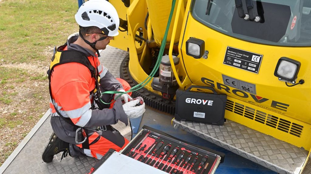 noticias maquinaria Manitowoc presenta una amplia gama de servicios postventa en Bauma 2025