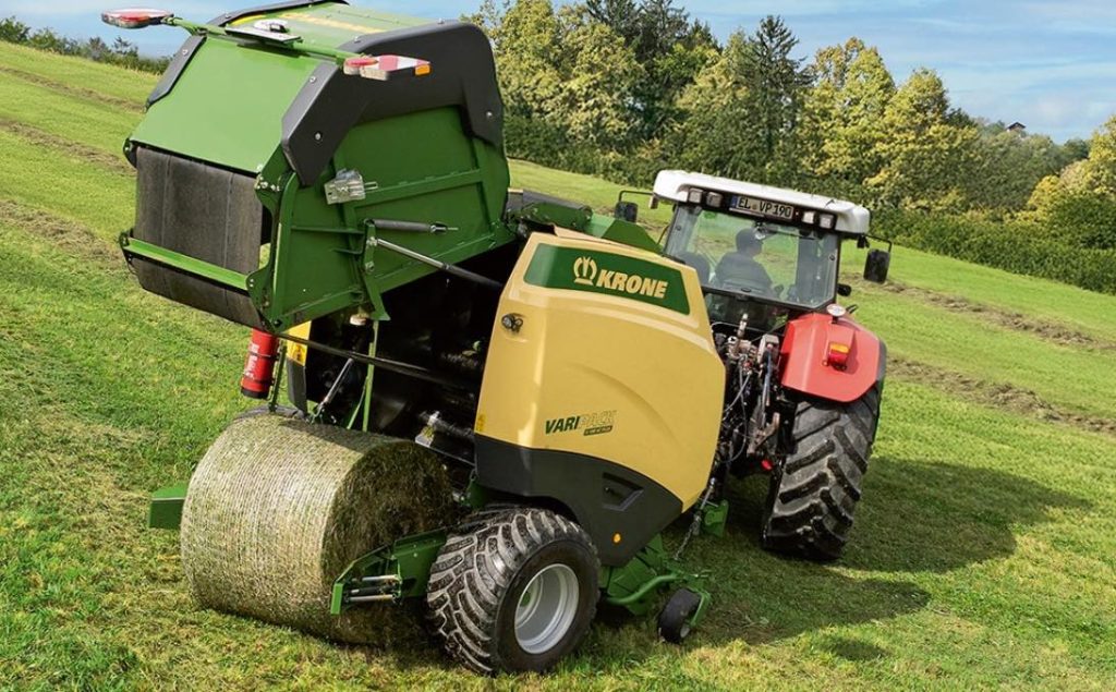 noticias maquinaria Nueva pinza de Krone para las rotoempacadoras VariPack