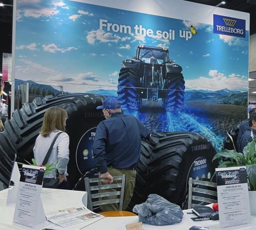 noticias maquinaria Trelleborg Tires revoluciona la agricultura en NFMS 2025