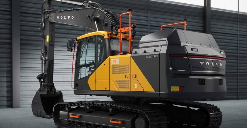 noticias maquinaria Volvo CE expondrá la excavadora EC230 Electric en Bauma 2025