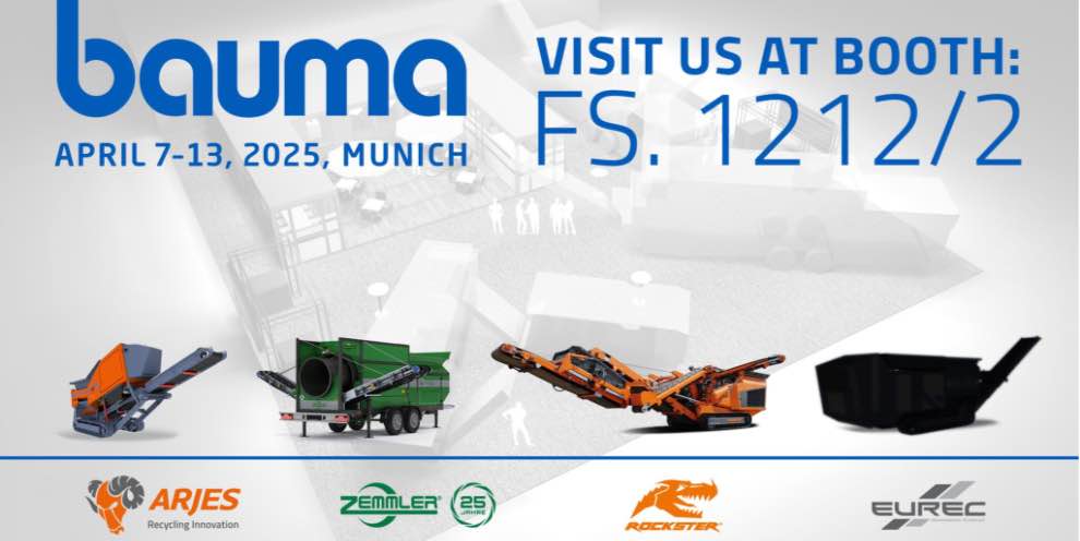 noticias maquinaria ARJES en Bauma 2025