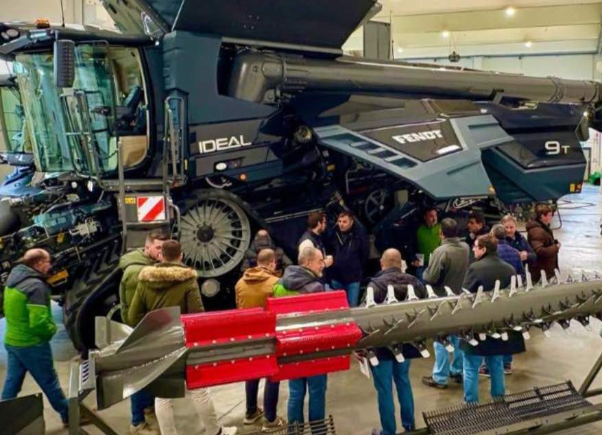 noticias maquinaria Formación de Fendt para especialistas en cosecha de VSancho