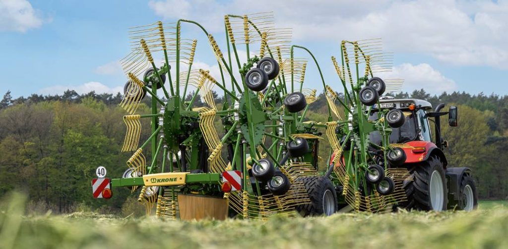 noticias maquinaria Krone establece nuevos estándares con el Swadro TC 1570