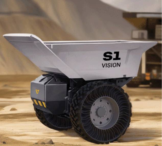 noticias maquinaria Liebherr revoluciona el transporte de materiales con el S1 Vision