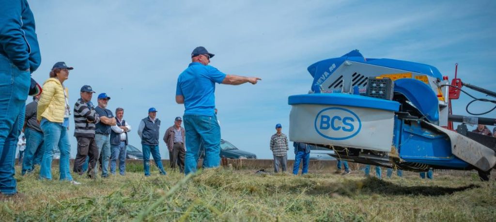 noticias maquinaria demostración de maquinaria organizada por BCS Group