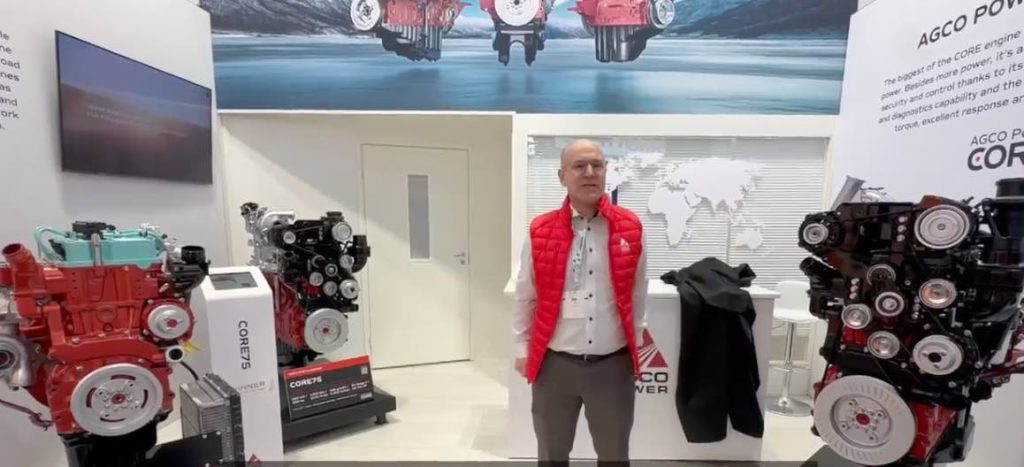 noticias maquinaria AGCO Power en Bauma 2025 con la familia de motores CORE