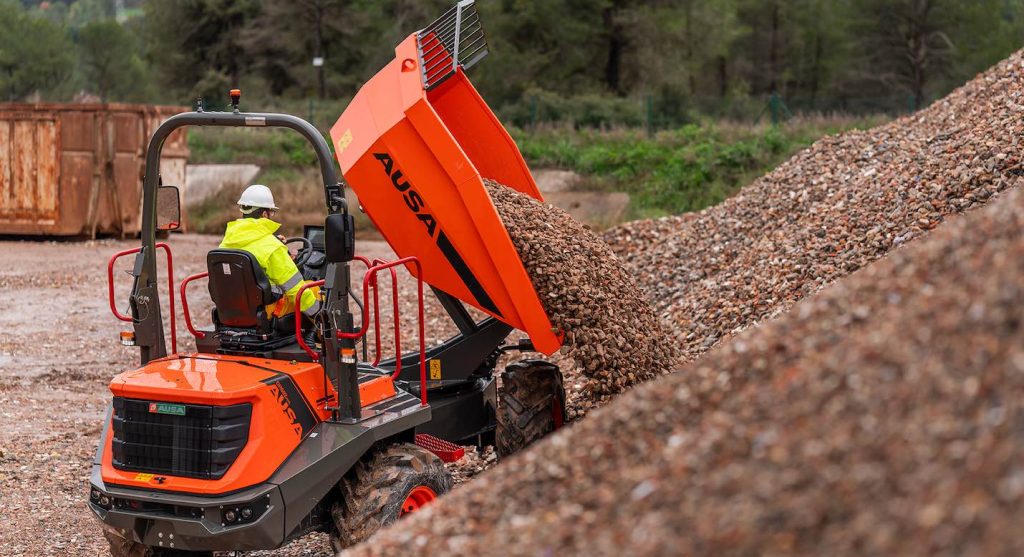noticias maquinaria AUSA presenta un innovador dumper