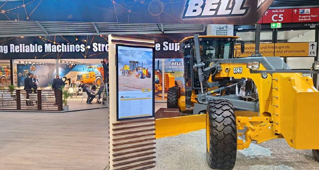noticias maquinaria Bell Equipment hace el debut mundial de su gama de Motoniveladoras-2