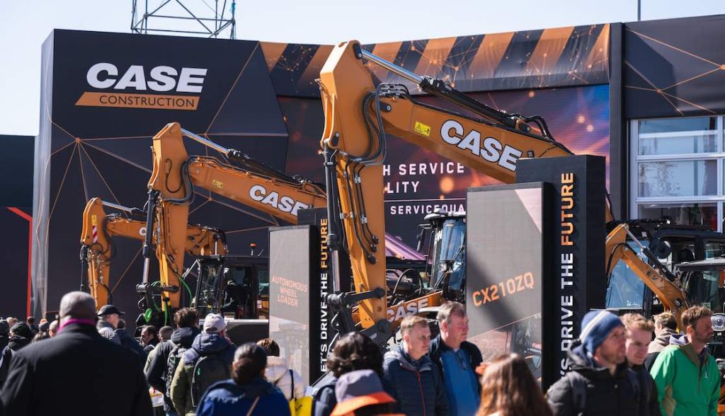 noticias maquinaria CASE Construction Equipment impulsa el futuro en Bauma