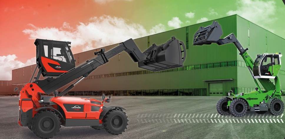 noticias maquinaria Cooperación entre LINDE y SENNEBOGEN