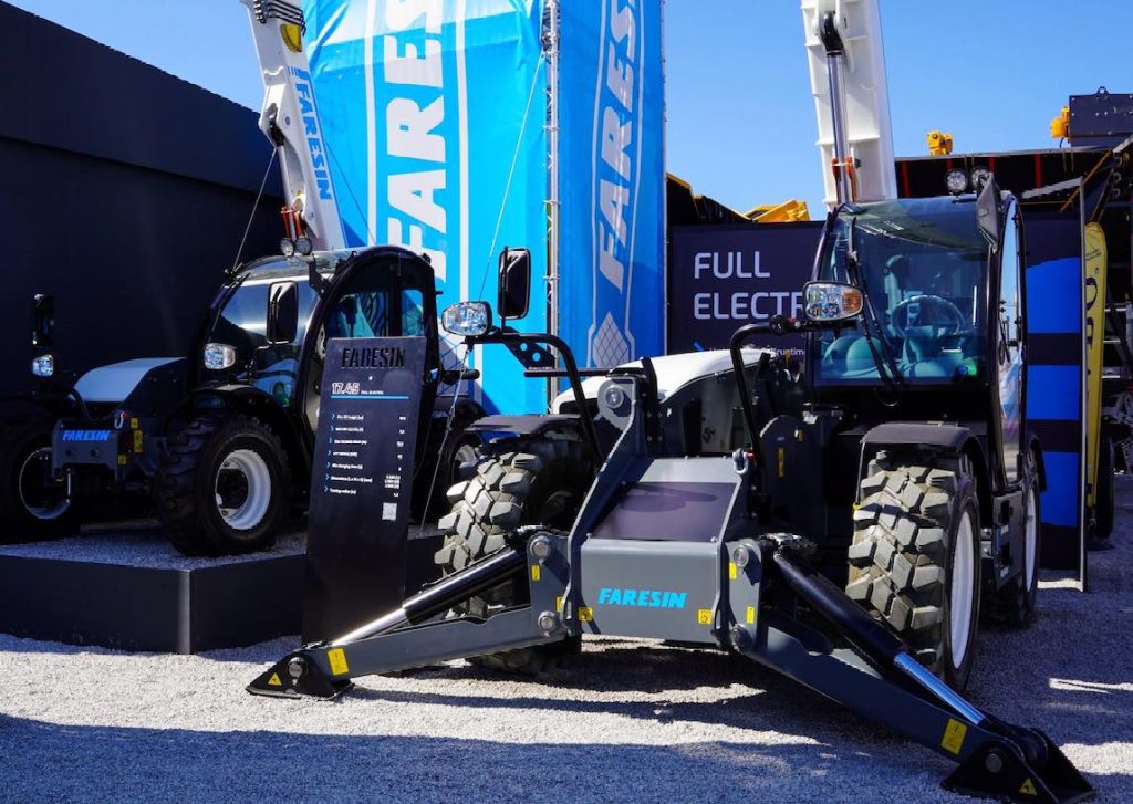 noticias maquinaria Faresin Industries en escena en BAUMA 2025