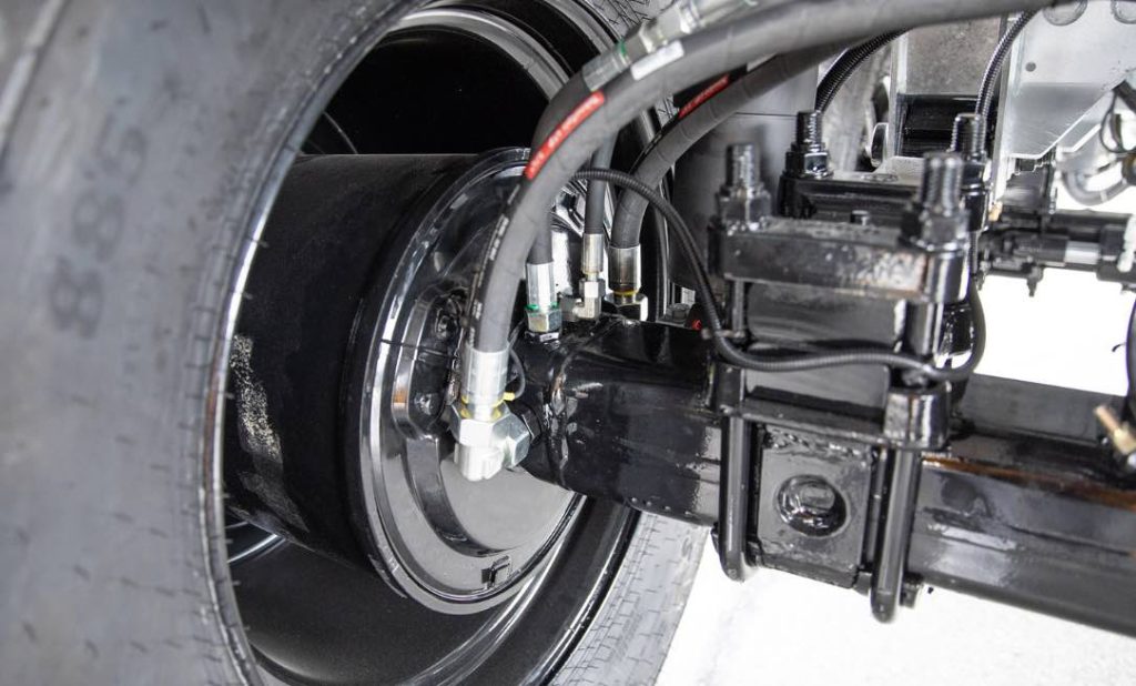 noticias maquinaria Fliegl Agrartechnik presenta el eje motriz DriveX