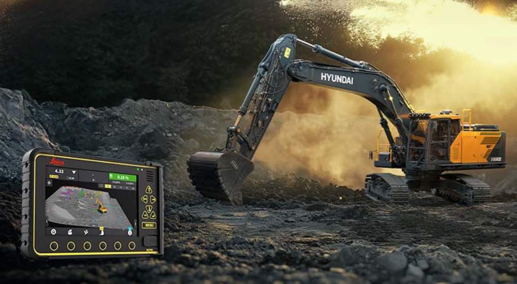 noticias maquinaria Hyundai CE y Leica Geosystems lanzan un sistema de guiado 3D