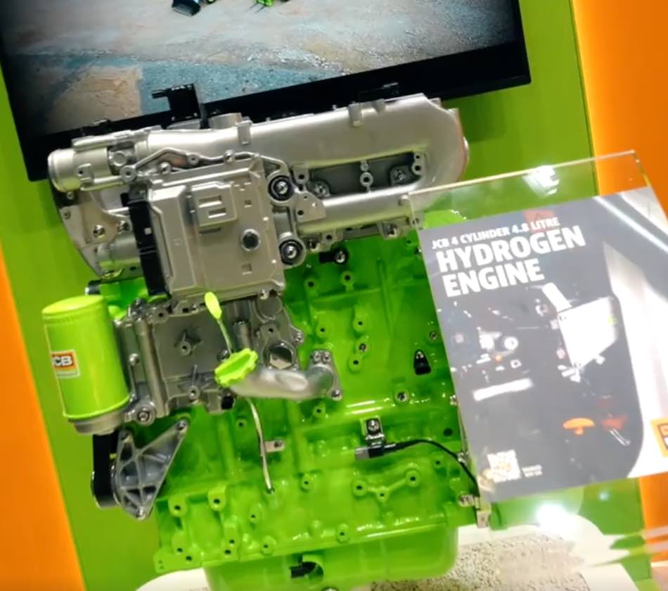 noticias maquinaria JCB Powertrain revoluciona Bauma 2025