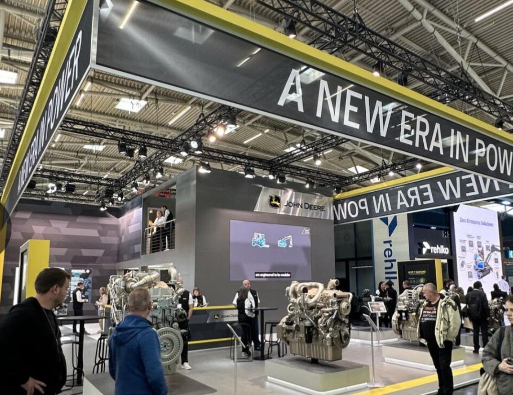 noticias maquinaria JDPS con sus principales novedades de motores industriales en Bauma