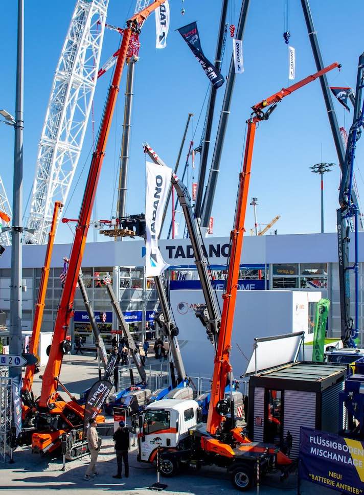 noticias maquinaria Jekko da a conocer nuevos modelos de grúas en Bauma