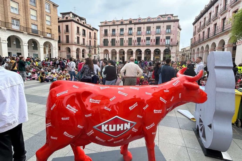 noticias maquinaria Kuhn participa en la Mini Marcha ASPACE Huesca