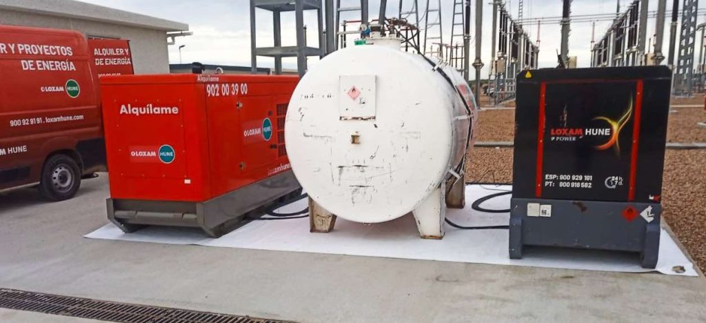 noticias maquinaria LoxamHune aporta 10 Mvas en generadores durante el apagón