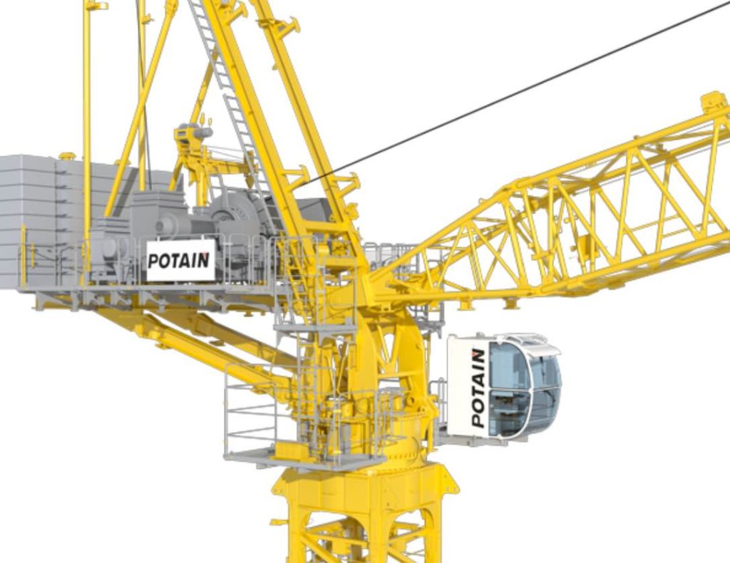 noticias maquinaria Manitowoc lanza la potente grúa Potain MCR 815
