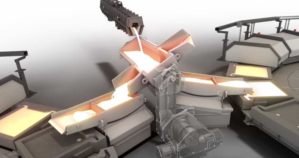 noticias maquinaria Metso lanza máquina de pesaje y colada de ánodos eléctrica