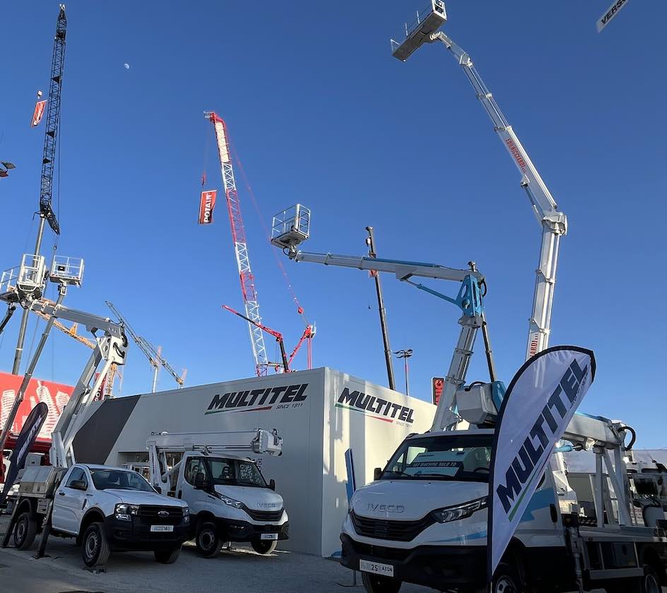 noticias maquinaria Multitel Pagliero expone sus novedades en Bauma
