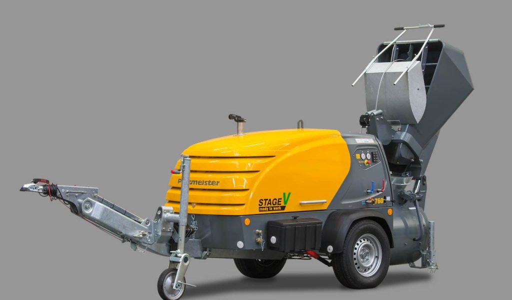 noticias maquinaria Putzmeister lanza el Mixokret M 760 Stage V “Green Efficiency”