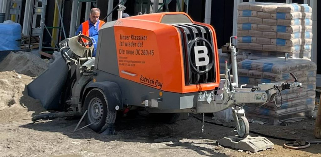 noticias maquinaria Putzmeister relanza el icónico EstrichBoy DC 260 en bauma 2025