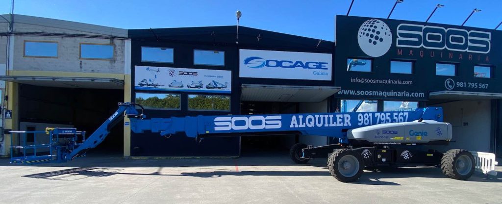 noticias maquinaria SOOS Maquinaria presenta su revolucionaria Genie SX-180
