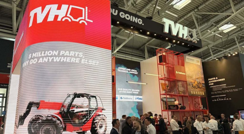 noticias maquinaria TVH desvela su universo de soluciones en bauma 2025