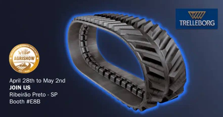 noticias maquinaria Trelleborg Tires en Agrishow 2025 con el debut del ART1000