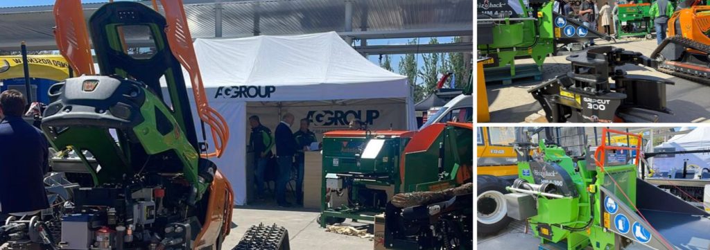noticIas maquinaria AG-Group Europe – Internaco Group participa en Expobiomasa 2025