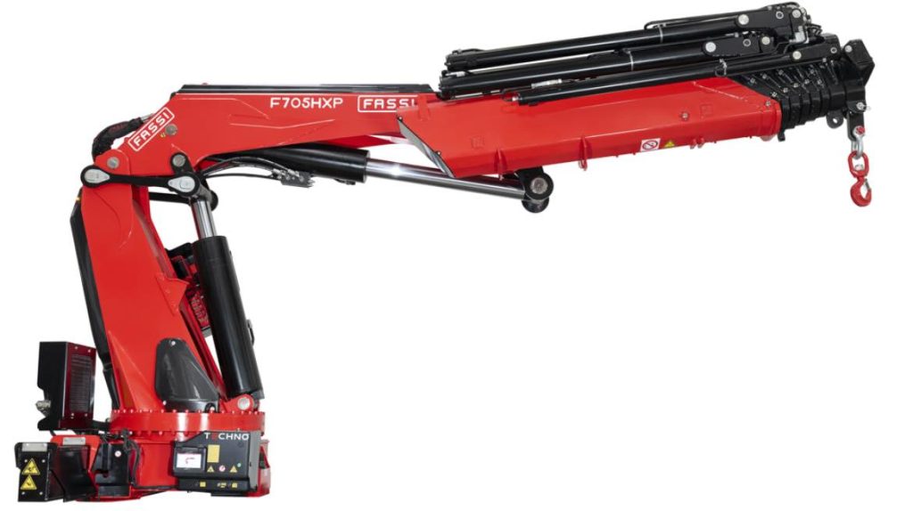 noticIas maquinaria Fassi lanza la nueva F705R.2-HXP-TECHNO