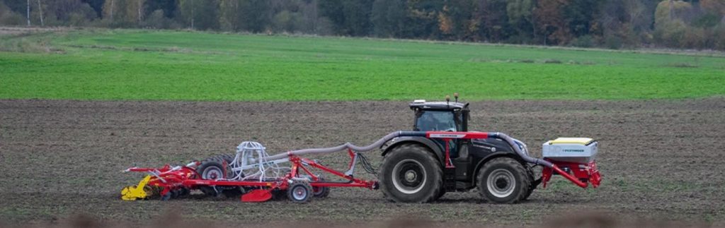 noticIas maquinaria PÖTTINGER apuesta por una agricultura eficiente con AMICO F y TERRIA