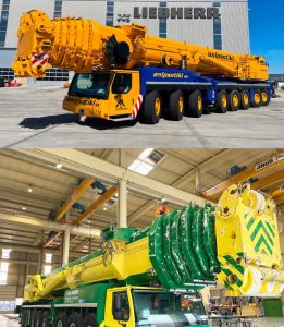 noticias maquinaria Anipsotiki alarga la vida útil de la grúa Liebherr LTM 1500-8.1 reacondicionada