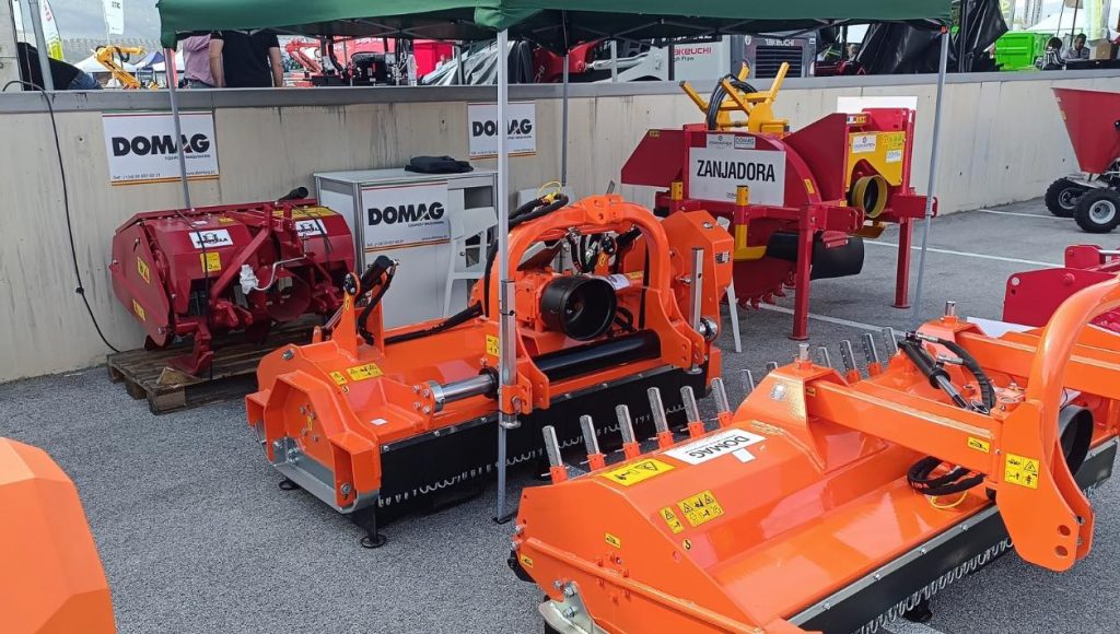 noticias maquinaria DOMAG en Expoliva 2025 con sus equipos especializados