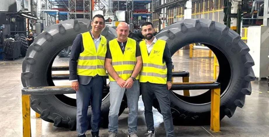 noticias maquinaria El ganador de Premium Care visita la planta de Trelleborg Tires en Tivoli