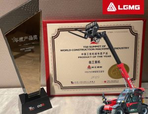 noticias maquinaria El manipulador telescópico eléctrico LGMG H625E premiado en China