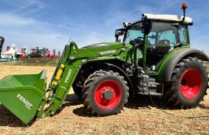 noticias maquinaria Fendt capta todas las miradas en Demoagro con su tractor eléctrico e107 Vario