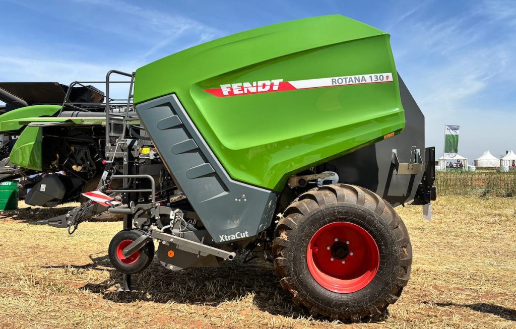noticias maquinaria Fendt en Demoagro 2025 con su rotoencintadora Rotana 130 F