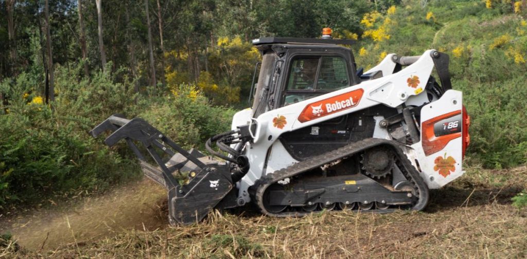 noticias maquinaria La Cargadora Bobcat T86 revoluciona la deforestación